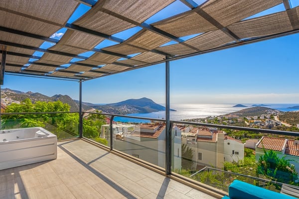 Villa Gökay, Kalkan Bölgesinde, 4 Odalı, Deniz Manzaralı 3