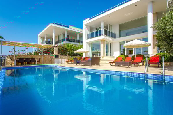 Villa Tekay, Kalkan Bölgesinde, 5 Odalı, Lüks Villa 1