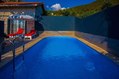 Villa Simena-1, Kalkan Bölgesinde, Tek Odalı, Jakuzili, Balayı Villası 2