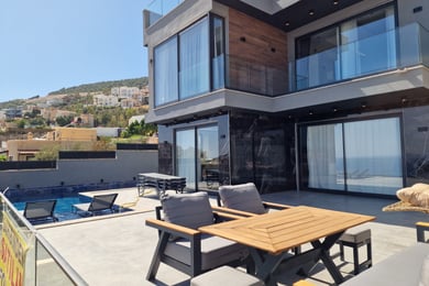 Villa Fuga, Kalkan Bölgesinde, 4 Odalı, İki Havuzlu ve Saunalı 2