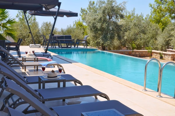 Villa Liberta, Kalkan Bölgesinde, 7 Odalı, Doğa İçerisinde Korunaklı Villa 3