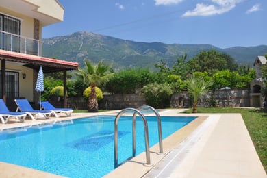 Villa Yalın, Fethiye Bölgesinde Üç Odalı, Çocuk Havuzlu, Şömineli Villa 2