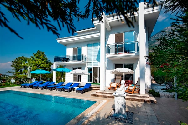 Villa İbiza, Ölüdeniz Bölgesinde 4 Odalı, Şömineli Lüks Villa 1