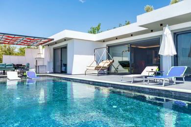 Villa Pax-2, Kalkan Bölgesinde, 4 Kişilik, Korunaklı Havuzlu ve Jakuzili 3