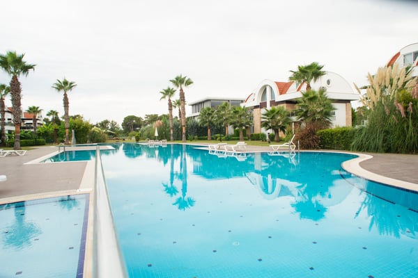 Villa Brigitte, Belek'te, Ortak Havuzlu, 4 Odalı, 7 Kişilik Lüks Apart 3