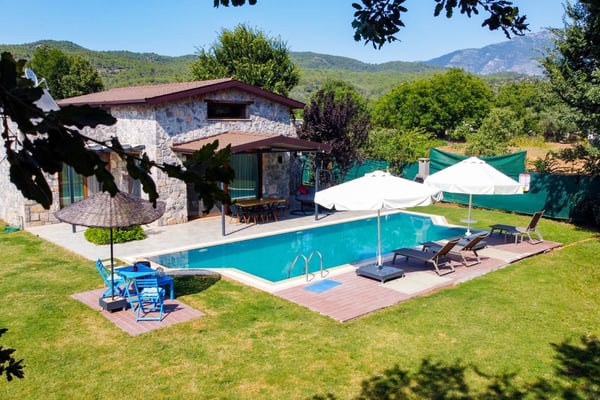 Villa Dalia-2, Fethiye Bölgesinde, İki Odalı, Korunaklı Havuzlu 1