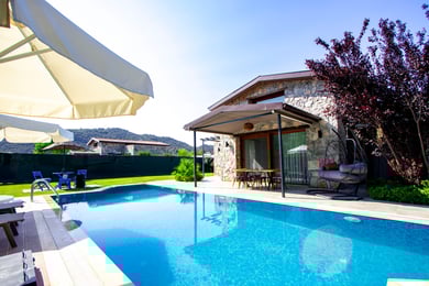 Villa Dalia-2, Doğa İçerisinde, 2 Odalı ve Korunaklı Havuzlu 1
