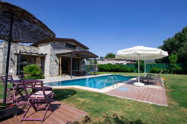 Villa Dalia-1, Fethiye Bölgesinde, İki Odalı, Korunaklı Havuzlu 3