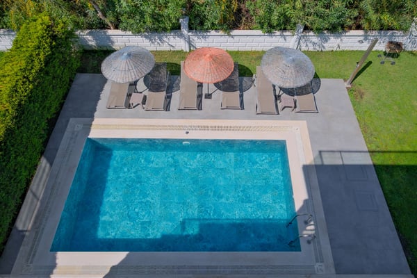 Villa Maya-1, Doğa İçerisinde, Restorana Yakın, Jakuzili Villa 3