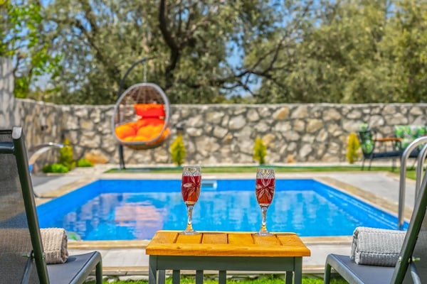 Villa South, Kalkan Bölgesinde, İki Odalı, Özel Havuzlu, Korunaklı Villa 2