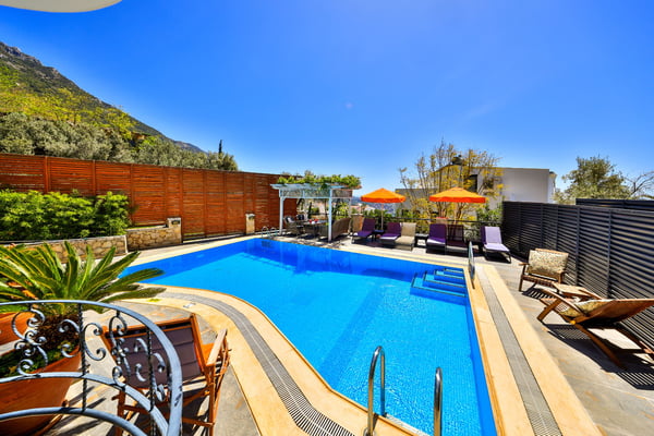 Villa Diego, Kalkan Bölgesinde, 4 Odalı, Deniz Manzaralı Villa 2