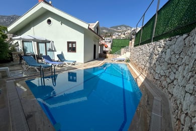 Villa Mystery, Kalkan Bölgesinde, 3 Odalı, Korunaklı Havuzlu, Merkezde Villa 1