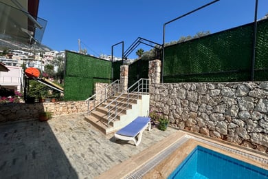 Villa Mystery, Kalkan Bölgesinde, 3 Odalı, Korunaklı Havuzlu, Merkezde Villa 3