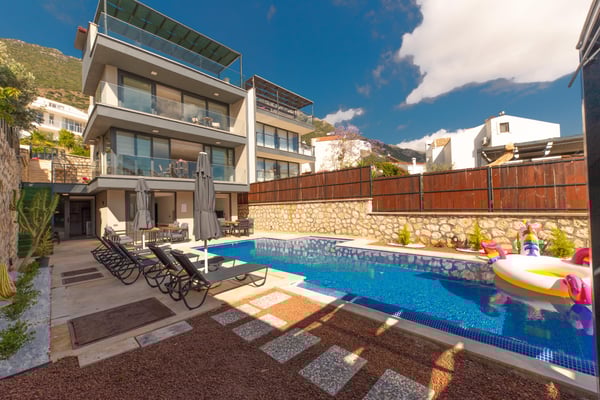Villa Yelpaze, Kalkan Bölgesinde, 4 Odalı ve Deniz Manzaralı 1