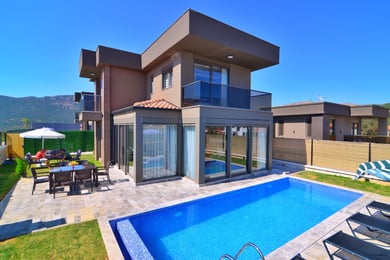 Villa Heva-2, Kaş Bölgesinde, Jakuzili ve 3 Odalı 1