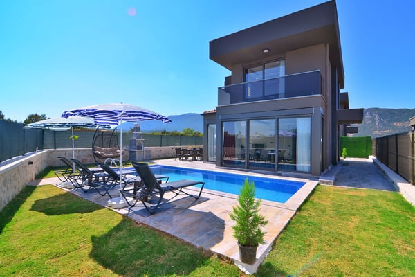 Villa Heva-2, Kaş Bölgesinde, Jakuzili ve 3 Odalı 2