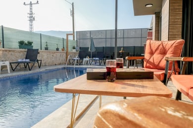 Villa Heva-1, Kaş Bölgesinde, Jakuzili ve 3 Odalı 3