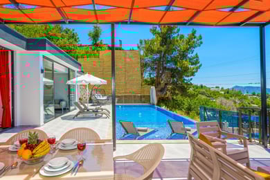 Villa Eleni, Doğa İçinde, Deniz Manzaralı & 2 Odalı 2