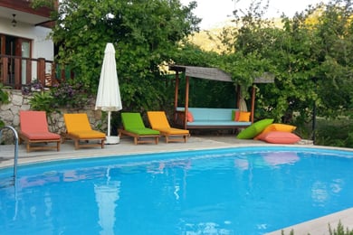 Villa Loren-1, Kalkan Bölgesinde, Dört Odalı, Deniz Manzaralı Villa 3