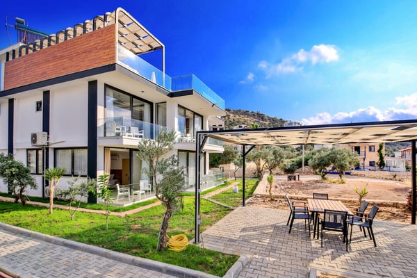 Villa Edalı, Kalkan Bölgesinde, Üç Odalı, Deniz Manzaralı 1