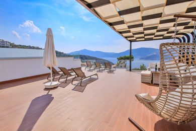 Villa Edalı, Kalkan Bölgesinde, Üç Odalı, Deniz Manzaralı 2