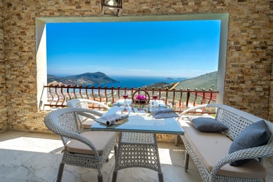 Villa Kalo, Kalkan Bölgesinde, Beş Odalı ve Deniz Manzaralı 2