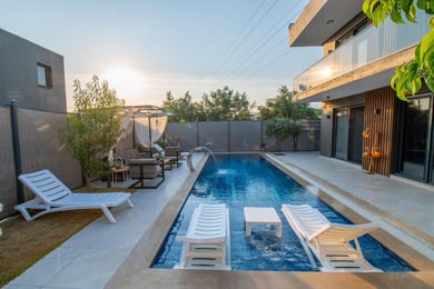 Villa Ethos-1, Fethiye Bölgesinde, Üç Odalı, Doğa İçerisinde Muhafazakar Villa 2