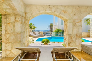 Villa Touch, Kalkan Bölgesinde, Dört Odalı, Deniz Manzaralı Villa 2
