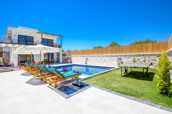 Villa Stay, Kalkan Bölgesinde, Üç Odalı, Muhafazakar Villa 1
