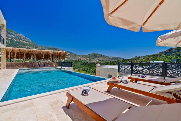 Villa Eloura, Kalkan Bölgesinde, Üç Odalı, Denize Yakın Lüks Villa 3