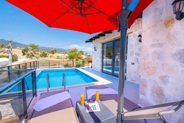 Villa Fika, Kaş Bölgesinde, Tek Odalı, Özel Havuzlu Balayı Villası 1