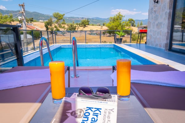 Villa Fika, Kaş Bölgesinde, Tek Odalı, Özel Havuzlu Balayı Villası 3