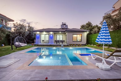 Villa Kozan, Fethiye Bölgesinde, İki Odalı, Doğa İçerisinde, Saunalı, Havuzlu Villa 1