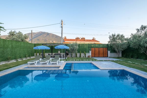 Villa Kozan, Fethiye Bölgesinde, İki Odalı, Doğa İçerisinde, Saunalı, Havuzlu Villa 3