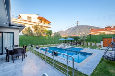 Villa Kozan, Fethiye Bölgesinde, İki Odalı, Doğa İçerisinde, Saunalı, Havuzlu Villa 2