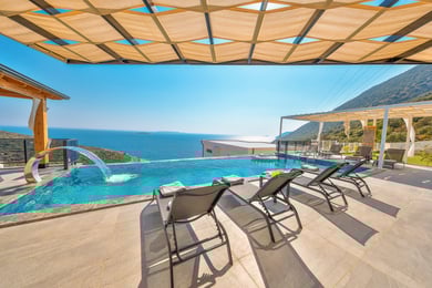 Villa Verona-2, Kaş Bölgesinde, Beş Odalı, Deniz Manzaralı Lüks Villa 1