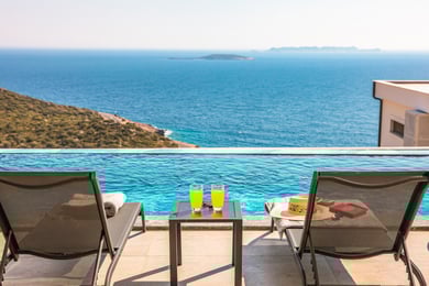 Villa Verona-2, Kaş Bölgesinde, Beş Odalı, Deniz Manzaralı Lüks Villa 3