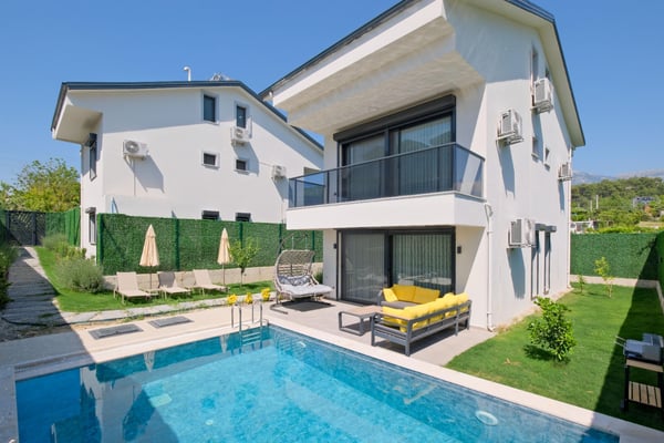 Villa Bart-1, Fethiye Bölgesinde, Üç Odalı, Jakuzili Villa 3
