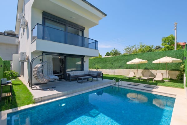 Villa Bart-2, Fethiye Bölgesinde, Üç Odalı, Jakuzili Villa 1