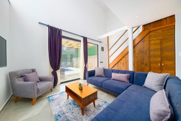 Villa Kalp-2, Korunaklı Havuzlu, Jakuzili Lüks Villa 3