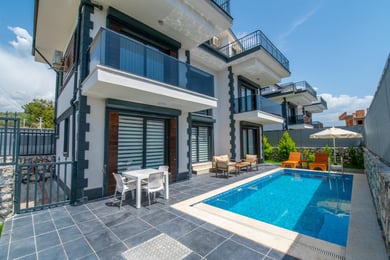 Villa Yel-2, Fethiye Bölgesinde, Dört Odalı, Özel Havuzlu Villa 1