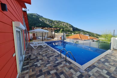 Villa Mine-2, Kalkan Bölgesinde, İki Odalı, Balayına Uygun Villa 1
