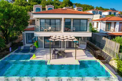 Villa Abba-1, Kaş Bölgesinde, Üç Süit Odalı, Özel Havuzlu Villa 1