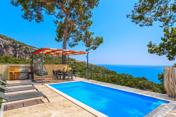 Villa Fauna-1, Fethiye Bölgesinde, 2 Odalı, Doğa İçerisinde Balayı Bungalovu 2