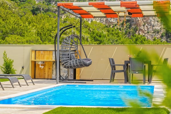 Villa Fauna-1, Fethiye Bölgesinde, 2 Odalı, Doğa İçerisinde Balayı Bungalovu 3