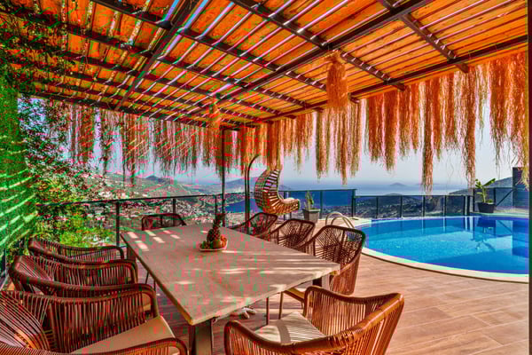 Villa Negundo, Muhteşem Manzaralı, Korunaklı Havuzlu Villa 3