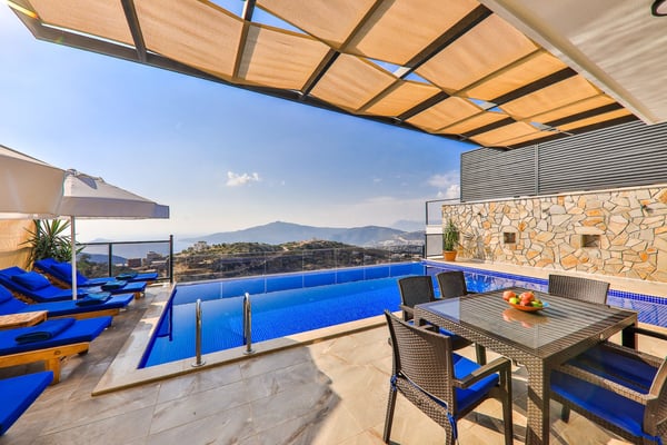 Villa Venüs-2, Deniz Manzaralı, Jakuzili, Lüks Villa 2
