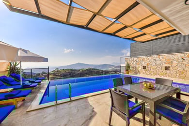 Villa Venüs-2, Deniz Manzaralı, Jakuzili, Lüks Villa 2