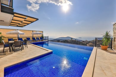 Villa Venüs-2, Deniz Manzaralı, Jakuzili, Lüks Villa 3