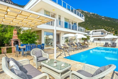 Villa Hera, Deniz Manzaralı, Denize Yakın, Geniş Havuzlu Villa 3